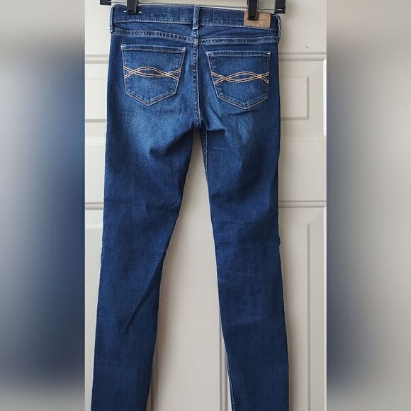 Abercrombie Kids Super Skinny Jeans Size 11/12 - Picture 2 of 10